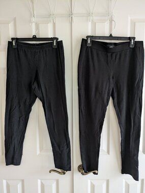 Lot of Grace Elements and Old Navy Black Leggings size L